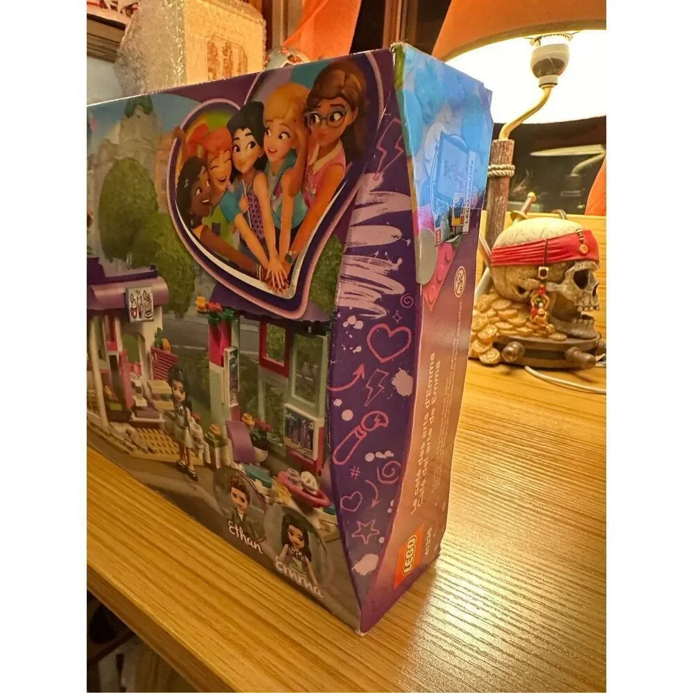 LEGO FRIENDS: Emma's Art Cafe (41336) Building Kit 378pcs Retired Set Playset NE